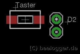 beelogger-SMD Taster Interrupt D2