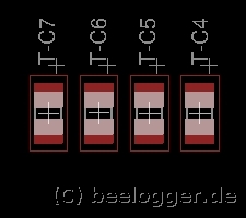 beelogger-SMD Kondensatorbatterie